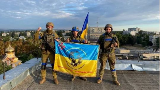 2022年9月11日ウクライナ戦況（槍先作戦）ハルキウ州要衝イジューム奪還